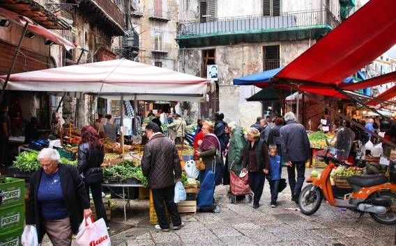 Palermo: Visita al Mercado y Clase de Cocina Siciliana con Almuerzo