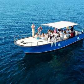 Excursion en bateau à Isola delle Femmine et snorkeling
