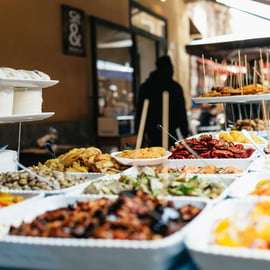 Tour de comida callejera en Palermo: historia y mercado
