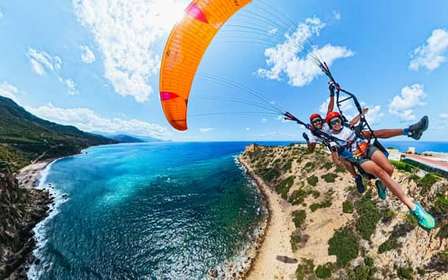 Vuelo en parapente en Palermo con un campeón del mundo