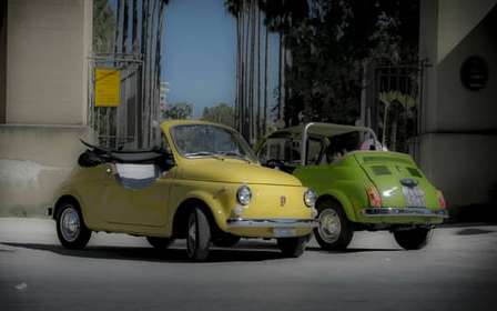 Tour en Fiat 500 de época por Palermo con café incluido