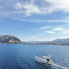 Halbtagestour mit Bootstour durch Palermo