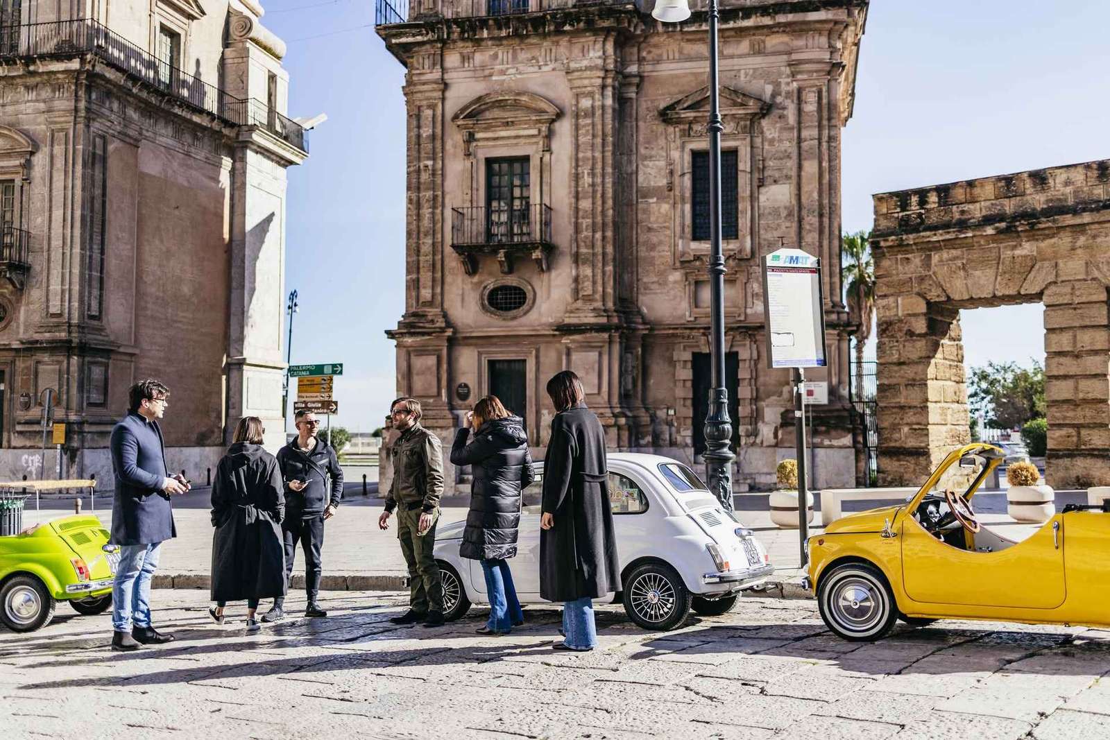 Palermo: Prohlídka ve vintage Fiatu 500