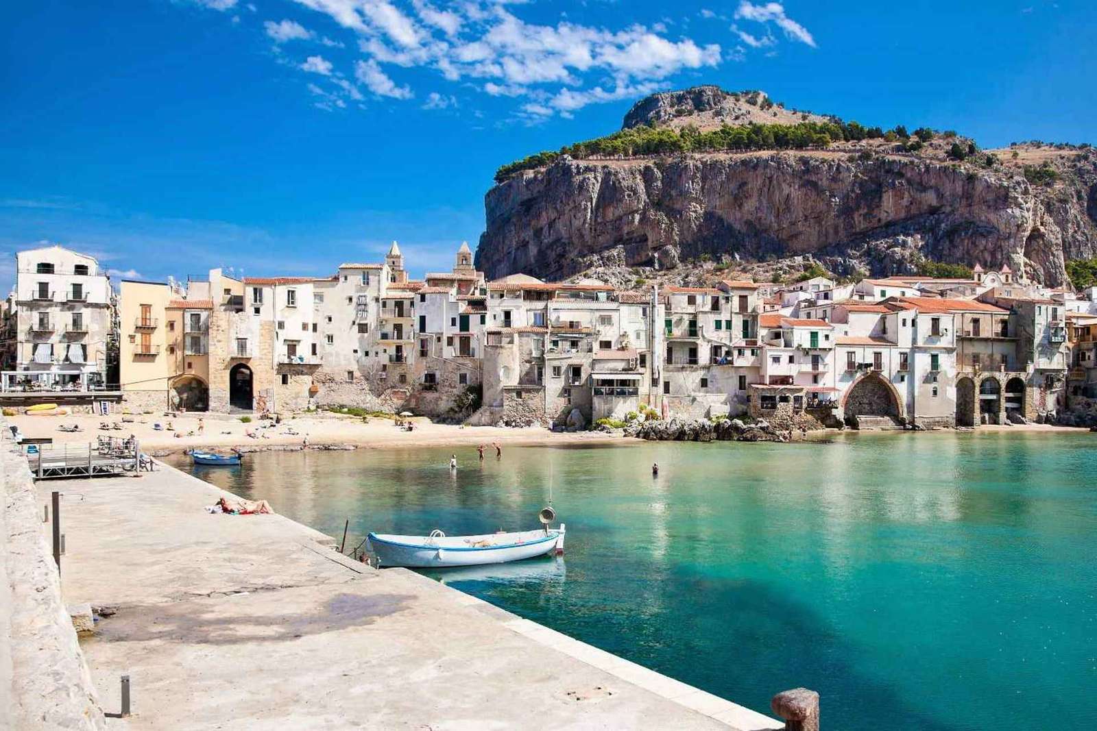 Palermo ou Mondello: Cefalù e Castelbuono Private Day Tour