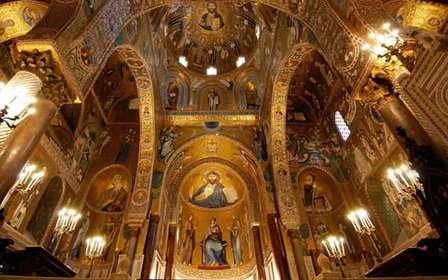 Palacio de los Normandos y Capilla Palatina en italiano