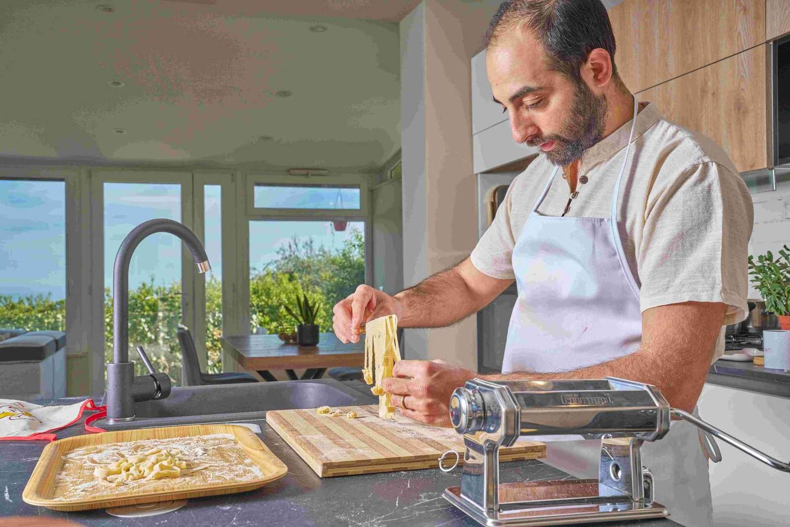 From the garden to the table: Sicilian cooking class