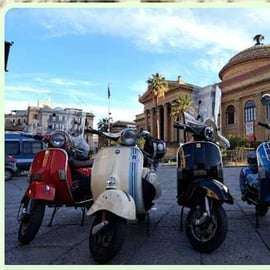 Vespa-Tour Palermo: Altstadt, Monte Pellegrino und Mondello