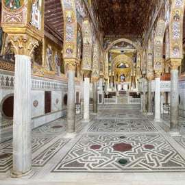 Palermo: Normandisch paleis ticket en audio-app downloadbaar