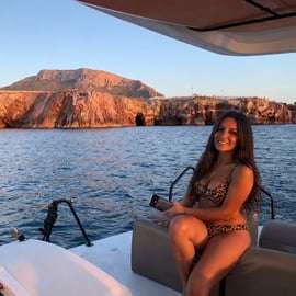 Excursion en catamaran à Terrasini : grottes et SUP