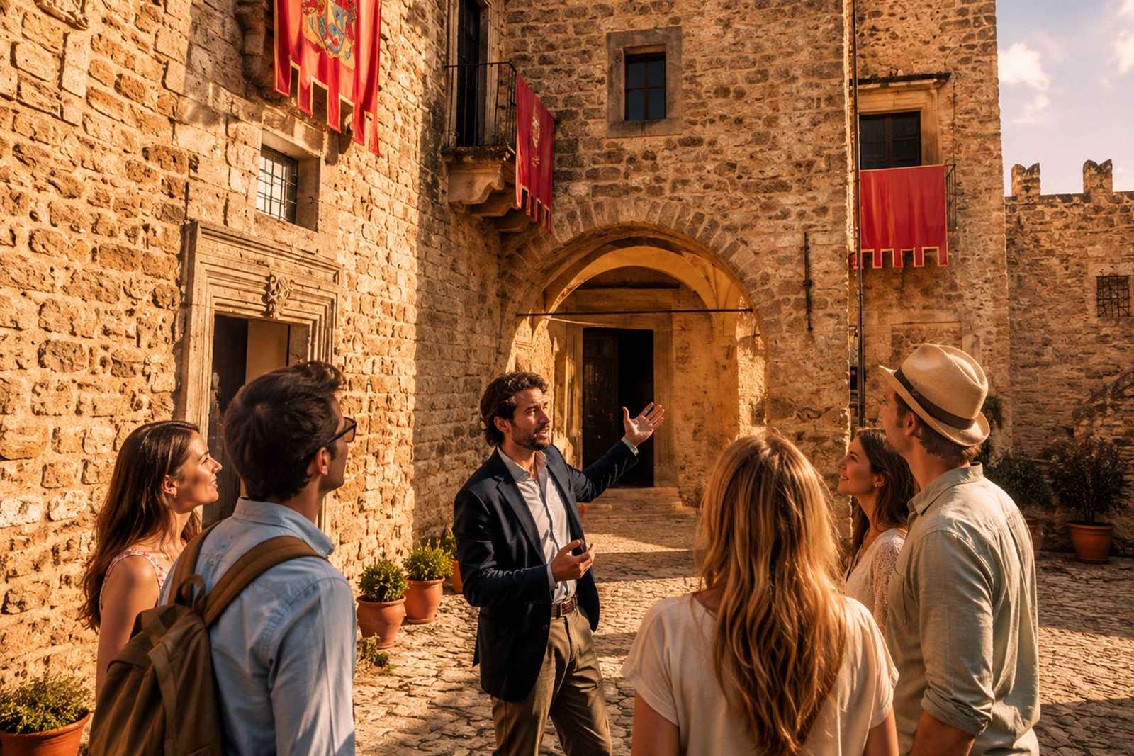 Carini: Visita guiada ao Castelo da Baronesa