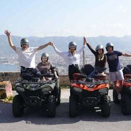 Tour in Quad a Palermo Avventura, Panorami e Sapori Siciliani