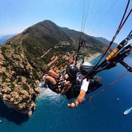 Palermo: paragliding flight with instructor foto and video