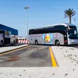 Bustransfer luchthaven Palermo centrum, enkele reis