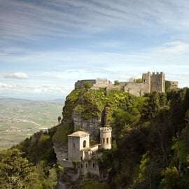 Vanuit Palermo: dagtrip naar Erice en Marsala met lunch