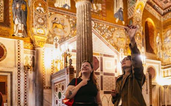 Palermo: tour del Palazzo dei Normanni e della Cappella Palatina con biglietti