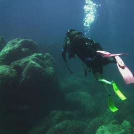Experiencia de buceo para principiantes