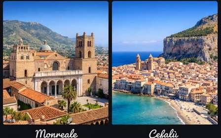 Excursión a Cefalú y Monreale desde Palermo, sin guía