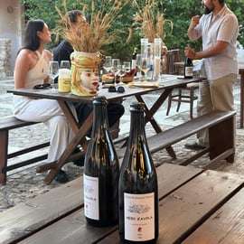 Cata de vinos en Chiarelli Rossotti, Alcamo