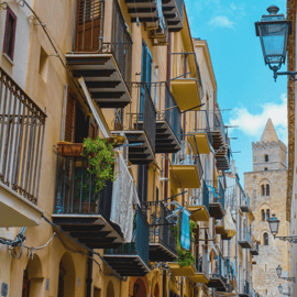 Celodenní výlet z Palerma do Cefalù a Monreale, i s lodí