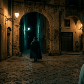 Palermo Noir: tour a piedi immersivo con audioguida 3D e aperitivo in barca