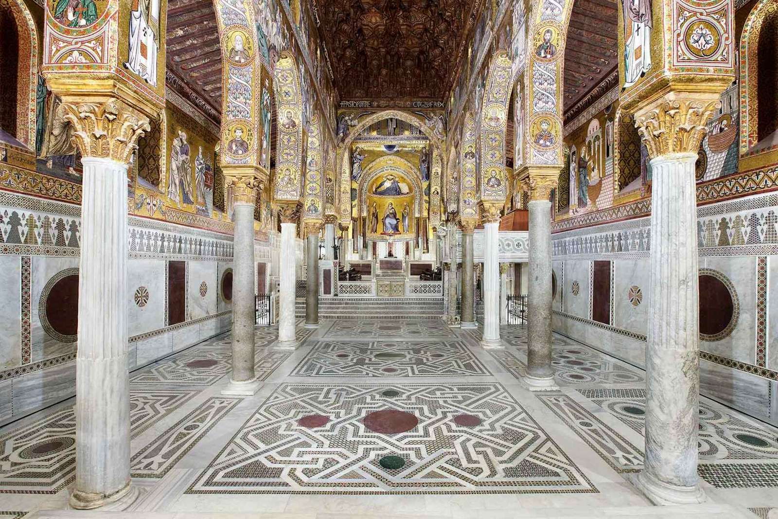 Palermo: Normandisch paleis ticket en audio-app downloadbaar