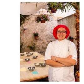 Aula de culinária siciliana em Palermo com mercado do Capo