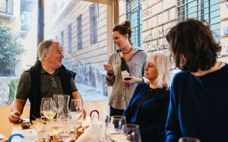 Palermo: Wine Tasting with Snacks at Bottega Monteleone