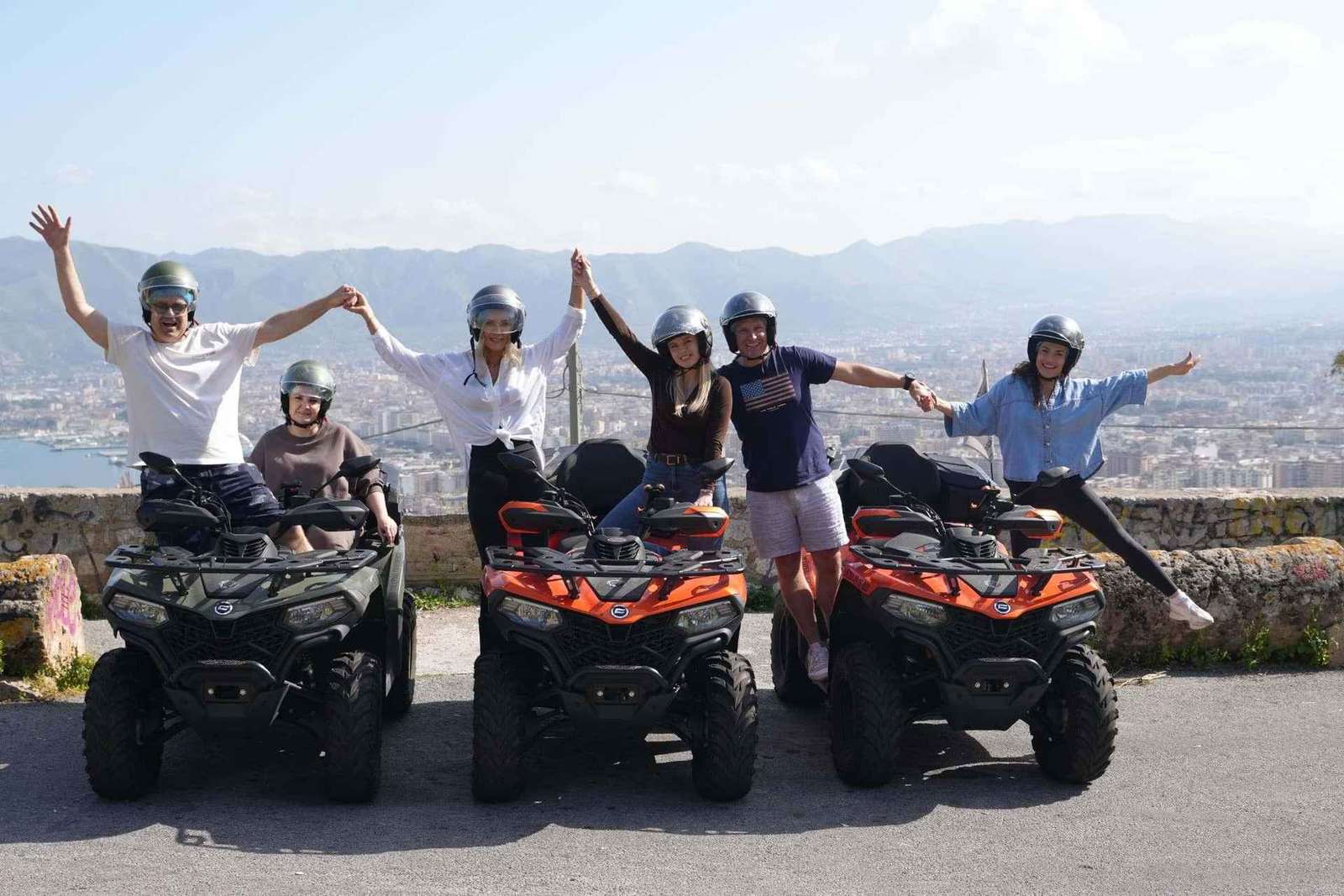 Tour in Quad a Palermo Avventura, Panorami e Sapori Siciliani