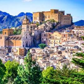 Da Palermo: visita ai castelli medievali di Caccamo e Cefalù