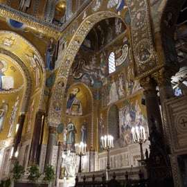 Palermo: Normandisch paleis ticket en audio-app downloadbaar