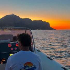Rubberboot tour Golf van Mondello met schipper