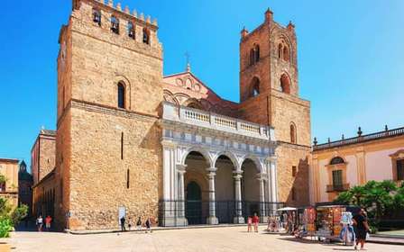 Desde Palermo: Viaje de ida y vuelta en furgoneta o autobús a Monreale