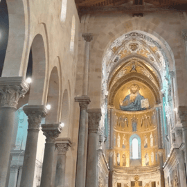 Celodenní výlet z Palerma do Cefalù a Monreale, i s lodí