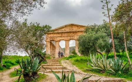Excursion d'une journée à Segesta, Erice et les salines depuis Palerme