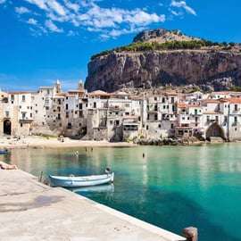 Palermo ou Mondello: Cefalù e Castelbuono Private Day Tour