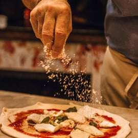 Palermo: Aula de confeção de pizzas com vinho e refrigerantes