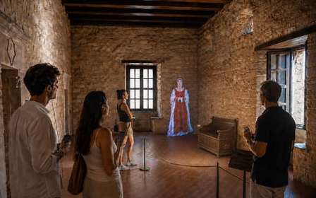Carini: Entrada al castillo La Grua Talamanca (audioguía)